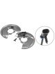 Dorman ABS Speed Sensor Brake Dust Shield Driver Side