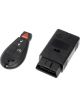 Dorman Remote Key Fob 4 Button Black For Chrysler Dodge Ram