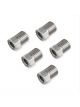 Earls Tube Nuts Inverted Flare 10mm x 1 Stainless Steel Set of 5