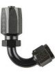 Earls 120 Degree Power Steering Hose End -6 AN Hose to -6 AN Thread