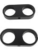 Earls Hose and Line Mounting Clamps Black 1.000