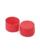 Earls -12 AN Fitting Cap Plastic Red Set of 10