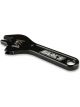 Earls 5.500 oz. -3 to -8 AN Adjustable Aluminum Wrench Black
