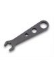 Earls Wrench Hose End Aluminium Black 11/16