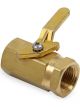 Earls Shut-Off Valve Brass 3/8