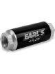 Earls Inline Fuel Filter 10 Microns Black Housing -12 AN Threads