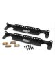 Earls UltraPro Oil Cooler Mounting Kit Aluminium Black UltraPro Wide