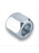 Earls Tube Nut Fitting -4 AN Steel Zinc Plated Pair