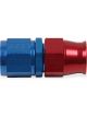 Earls Straight Speed-Seal Hose End -10 AN Female Threads Red/Blue