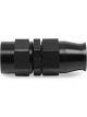 Earls Straight Aluminum UltraPro Hose End Reusable -16 AN Black
