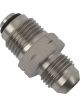 Earls Straight Steel Fitting Adapter Natural -6 AN M16 x 1.5