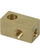 Earls Tee Fitting Brake Adapter 3/8-24 I.F. 7/16