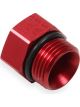 Earls 10 Orb Male to 5/8-18 Adapter Temperature Probe Red Anodized