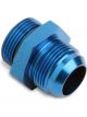 Earls -6AN Male to -12 Port Adapter Fitting Blue