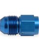 Earls Straight Aluminum Reducer Fitting Blue -6 AN -4 AN