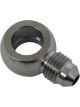 Earls Straight Fitting Brake Adapter 12mm Banjo -4 AN Male Nickel