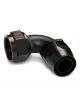 Earls 90 Degree Auto-Fit Hose End Fitting -24 AN Female Threads