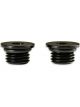 Earls Aluminum Plug Adapter Fitting -4 AN Black Anodized