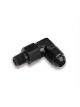 Earls 90 Degree Aluminum Fitting Adapter -6 AN 1/8