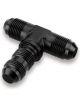 Earls Aluminum Tee Adapter Fitting -4 AN Male Center Bulkhead
