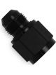 Earls Straight Aluminum Reducer Fitting Black -16 AN -10 AN