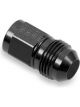 Earls Straight Aluminum Reducer Fitting Black 6 AN -4 AN