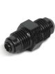 Earls Straight Aluminum Fitting Adapter Black -6 AN M18 x 1.5