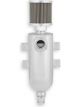 Earls Oil Breather Tank Aluminum Polished Dual -12 AN ORB