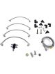 Earls Aluminum LS Steam Vent Kit Black Anodized with Fittings