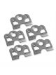 Earls Quick Fastener Weld Plate Mounting Bracket Steel Pack 5