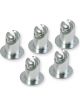 Earls Quick Fastener Quarter-Turn Fastener Head Steel Pack 5