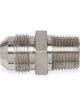 Earls Straight Stainless Fitting Adapter Natural -4 AN 1/4