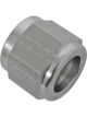Earls Tube Nut Stainless Steel Natural -8 AN Female Threads