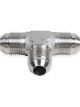Earls Tee Adapter Fitting Stainless Steel -6 AN Male Threads