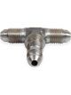 Earls Bulkhead Tee Adapter Fitting Center Stainless Steel Natural