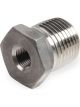 Earls Straight Stainless Reducer Fitting Natural 3/8