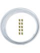 Earls Steel Tubing 25 ft. Zinc Plated 0.313