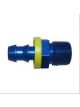 Fragola Hose End Fitting Straight Push-Lite -6AN Hose to Male 1/2