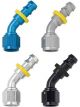 Fragola Hose End Socketless 45 Degree -6AN Hose to Female -6AN