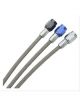 Fragola Braided Stainless Steel Brake Line Straight 18