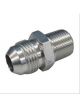 Fragola Fitting/Adapter AN to NPT Straight Chrome -6 AN 1/2