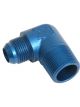 Fragola Fitting/Adapter AN to NPT 90 Degree Blue -12 AN 1