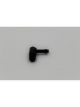 Fragola Fitting Adapter NPT to Hose Barb 90 Degree Aluminium Black