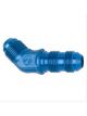Fragola Bulkhead Fitting Adapter 45 Degree Bulkhead Tee -12 AN Male