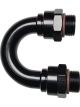Fragola Fitting Coupler #8 (3/4-16) 180 Degree ORB Adapter Black
