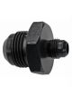 Fragola Fitting Reducer AN to AN Straight Aluminium Black -12AN -6AN