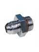 Fragola AN to Straight Cut Adapter Fitting Straight Chrm -8AN -10AN