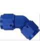 Fragola Fitting Coupler Union AN to AN 45 Degree -4AN -4AN Swivel