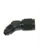 Fragola Fitting Coupler Union AN to AN 45 Degree -4AN -4AN Swivel