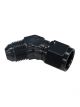 Fragola Fitting Coupler Union AN to AN 45 Degree -8AN -8AN Swivel